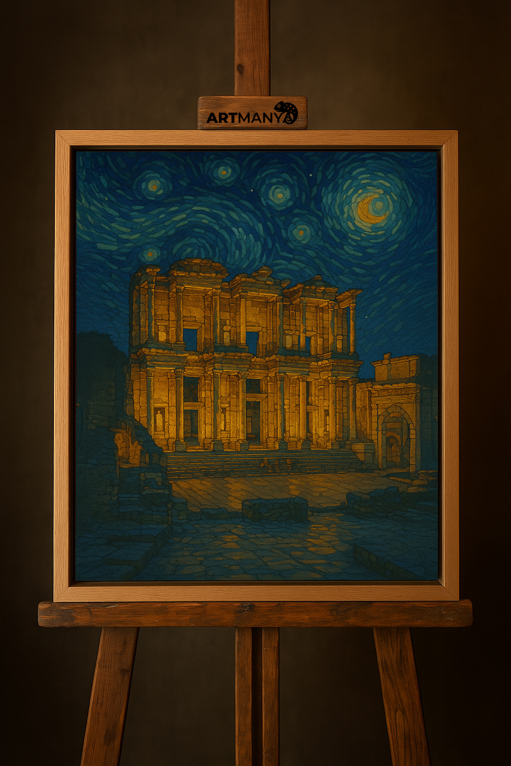 Yıldızlı Geceler Serisi 3'lü Boyama Seti