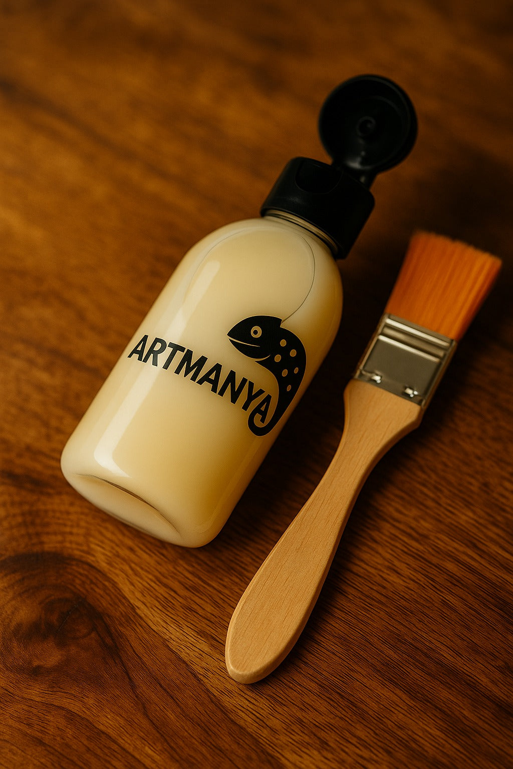 Artmanya Su Bazlı Saten Vernik - Fırça Hediyeli