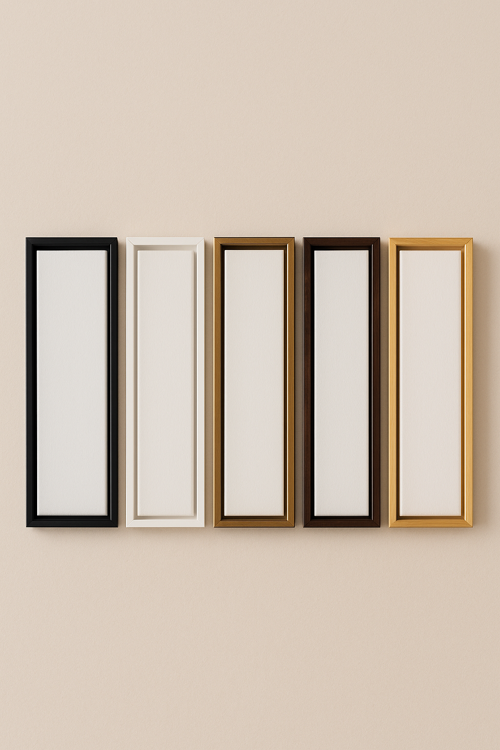 Artmanya Ahşap Tuval Çerçevesi - Mat Siyah