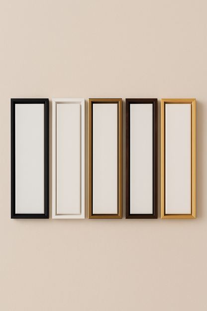 Artmanya Ahşap Tuval Çerçevesi - Mat Siyah