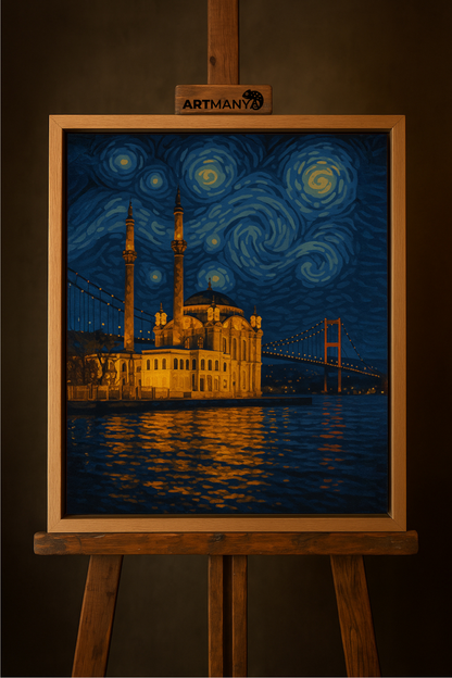 Yıldızlı Geceler Serisi 3'lü Boyama Seti