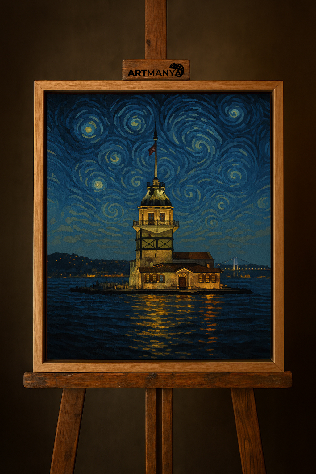 Yıldızlı Geceler Serisi 3'lü Boyama Seti