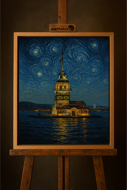 Yıldızlı Geceler Serisi 3'lü Boyama Seti