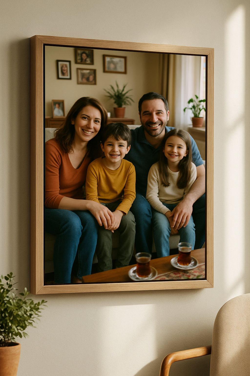 Artmanya Kişiye Özel Hazır Baskı Tuval